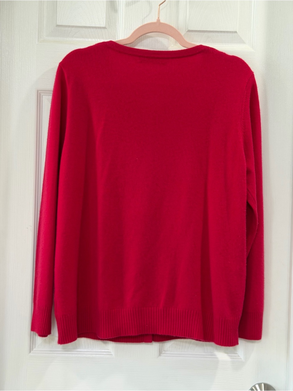 Anjor Red Embellished Cashmere Cardigan - Picture 2 of 7